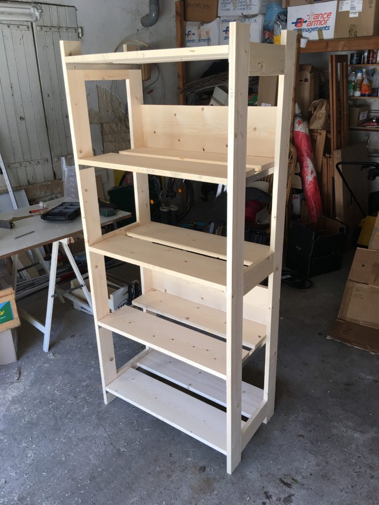 Etagère bricolage